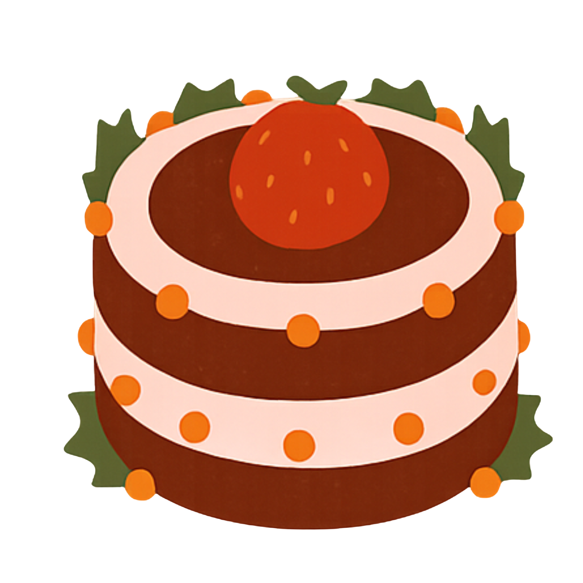 Dessert cake icon